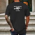 Black Rifles MatterShirt Mens Back Print T-shirt Gifts for Men