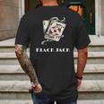 BlackjackShirt Jack Of Spades Ace Of Spades - Lucky Tee Mens Back Print T-shirt Gifts for Men