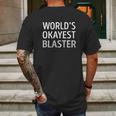 Blaster Mens Back Print T-shirt Gifts for Men