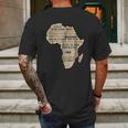 Bless Africa Rains On Toto Mens Back Print T-shirt Gifts for Men