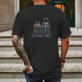 Blue Bubble Bbt Muppets Statler Waldorf Haters Gonna Hate Mens Back Print T-shirt Gifts for Men