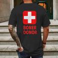 Boner Donor Funny Mens Back Print T-shirt Gifts for Men