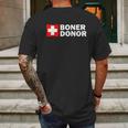 Boner Donor Funny Halloween Costume Gift Mens Back Print T-shirt Gifts for Men