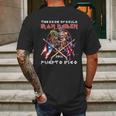 The Book Of Souls Iron Maiden 2016 Puerto RicoShirt Mens Back Print T-shirt Gifts for Men