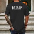 Braaap Motocross Mens Back Print T-shirt Gifts for Men