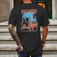 Bravado Rush Moving Pictures 1981 Mens Back Print T-shirt Gifts for Men