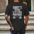 Brisco Brands Daddy Future Lifting Partner Youth Mens Back Print T-shirt Gifts for Men