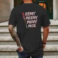 Brisco Brands Eeny Meeny Miny Moe Mens Back Print T-shirt Gifts for Men