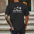 British Columbia Mens Back Print T-shirt Gifts for Men