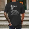 Bronx Girl New York Funny City Home Roots Gift Mens Back Print T-shirt Gifts for Men