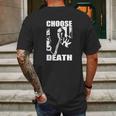 Budd Dwyer Choose Death Mens Back Print T-shirt Gifts for Men