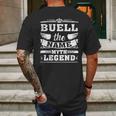 Buell The Name The Myth The Legend Tshirt Mens Back Print T-shirt Gifts for Men