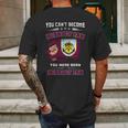 Burnley Fc-Kann-Man Mens Back Print T-shirt Gifts for Men