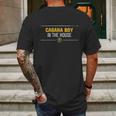 Cabana Boy In The House Mens Back Print T-shirt Gifts for Men