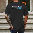 Cal Cunningham For Senate 2020 North Carolina Senator Mens Back Print T-shirt Gifts for Men