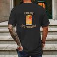 Call Me Old Fashioned Bartender Classic Cocktail Mixologist Mens Back Print T-shirt Gifts for Men