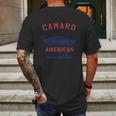 Camaro American Muscle Mens Back Print T-shirt Gifts for Men