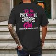 Camaro - Camaro - Im The Psychotic Camaro Girl T-Shirt Mens Back Print T-shirt Gifts for Men