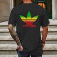 Cannabis T-Shirt Mens Back Print T-shirt Gifts for Men