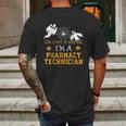 You Cant Scare Me I Am A Pharmacy Technician Mens Back Print T-shirt Gifts for Men