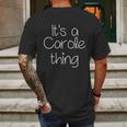 It Is A Carole Thing Mens Back Print T-shirt Gifts for Men