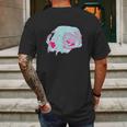 Cat Skull I Pastel Goth Soft Grunge Hipster Creepy Cute Mens Back Print T-shirt Gifts for Men