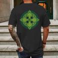 Celtic Knot Cross St Patricks Day Mens Back Print T-shirt Gifts for Men