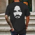 Charles Manson Classic Shirt Mens Back Print T-shirt Gifts for Men