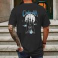 Cinderella Stroke Of Midnight Castle Graphic Mens Back Print T-shirt Gifts for Men