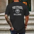 The Citadel Bulldogs Mens Back Print T-shirt Gifts for Men