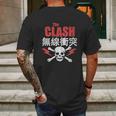 The Clash Bolt Red Mens Back Print T-shirt Gifts for Men