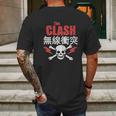 The Clash Bolt Red Mens Back Print T-shirt Gifts for Men