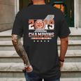 Clemson Tiger 2019 Cfp National Champions Mens Back Print T-shirt Gifts for Men