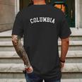 Columbia Basic Mens Back Print T-shirt Gifts for Men