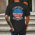 Concrete Whisper Construction Union Worker Labor Day Cool Gift Graphic Design Printed Casual Daily Basic Mens Back Print T-shirt Gifts for Men