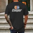 Cooper Hockey T-Shirt Mens Back Print T-shirt Gifts for Men