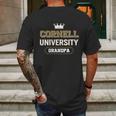 Cornell University Grandpa Great Gift For Grandparents Mens Back Print T-shirt Gifts for Men