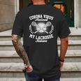 Corona Virus Ruined My Lacrosse Season Shirtn Mens Back Print T-shirt Gifts for Men