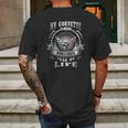 My Corvette Mens Back Print T-shirt Gifts for Men