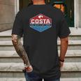 Costa Del Mar Men Tech Performance Mens Back Print T-shirt Gifts for Men