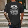 Costco Mens Back Print T-shirt Gifts for Men