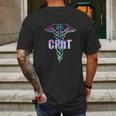 Cpht Certified Pharmacy Technician Caduceus Design Mens Back Print T-shirt Gifts for Men