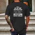 Cpr Instructor Cooler Mens Back Print T-shirt Gifts for Men