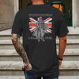 The Crusader Uk - Hot Shirt Mens Back Print T-shirt Gifts for Men