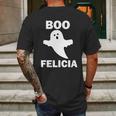 Cute Halloween Funny Halloween Day Boo Felicia Mens Back Print T-shirt Gifts for Men