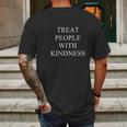 Cute Junior Treat People With Kindness Graphic Mens Back Print T-shirt Gifts for Men