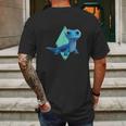 Cute Salamander Bruni Mens Back Print T-shirt Gifts for Men