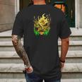 Cyberpunk 2077 Samurai Gold Mens Back Print T-shirt Gifts for Men