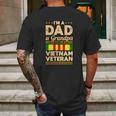 Dad Grandpa Vietnam Veteran Vintage Graphic Design Printed Casual Daily Basic Mens Back Print T-shirt Gifts for Men