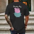 Daddy Pig Pig Classic Guys I Love This Bes Mens Back Print T-shirt Gifts for Men